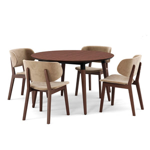Juego de Comedor Prinz | 4 Sillas — Formas Home