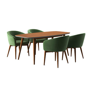 Juego de Comedor de 4 Sillas York — Formas Home
