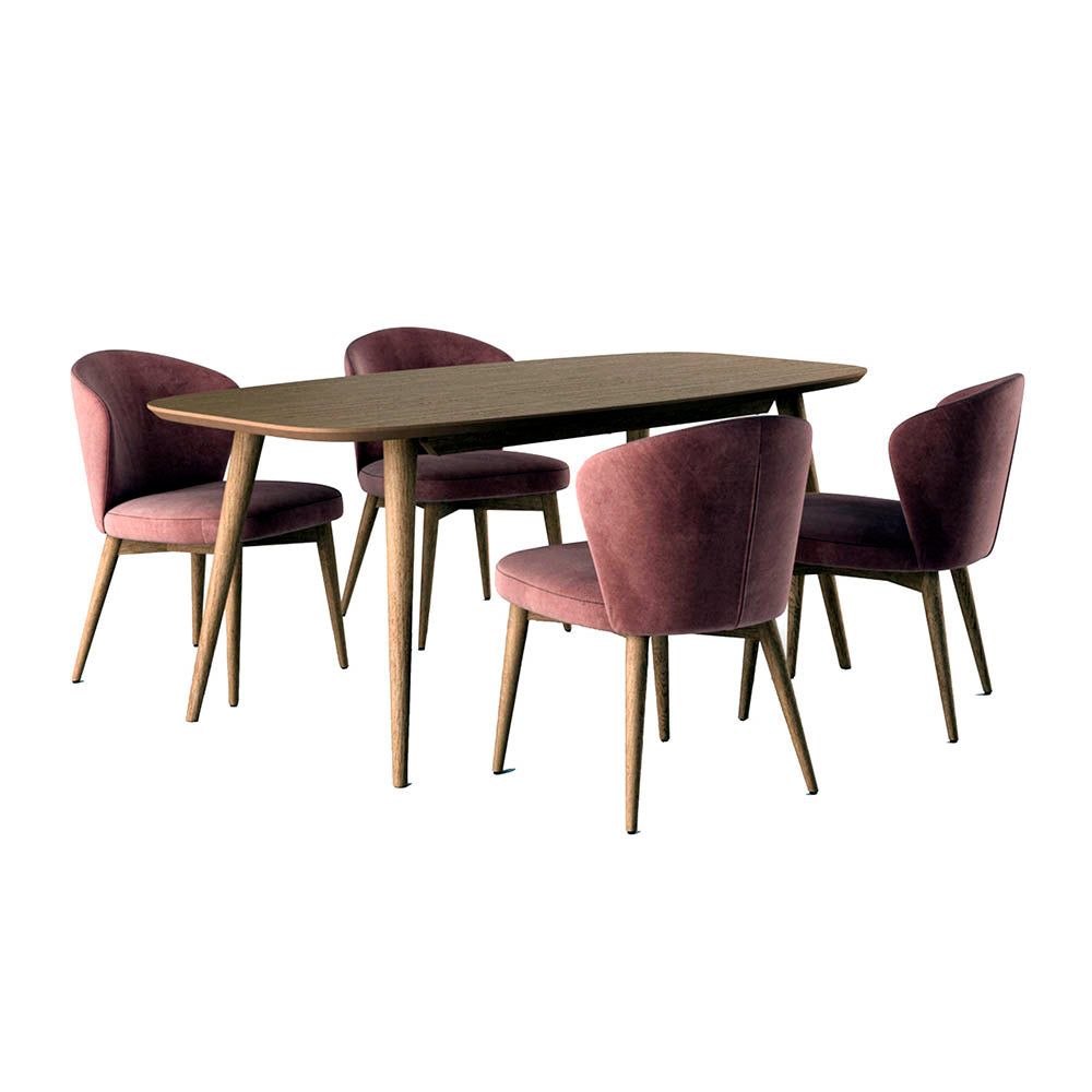 Comedor de 4 Sillas Cerci — Formas Home