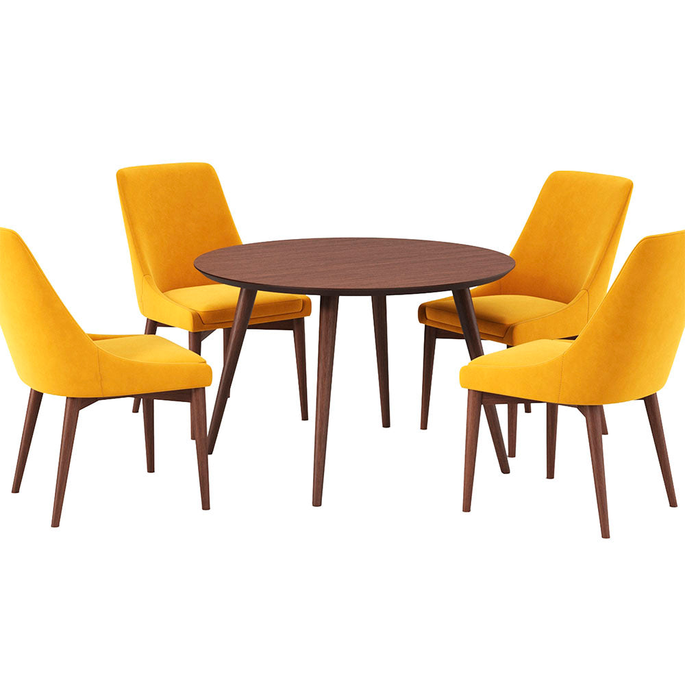Juego de Comedor de 4 Sillas Berger — vista 2