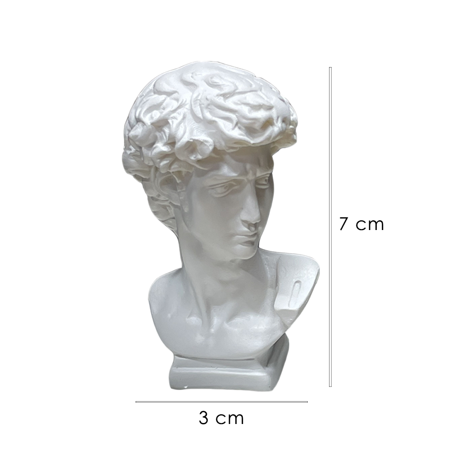 Miniescultura David — vista 6