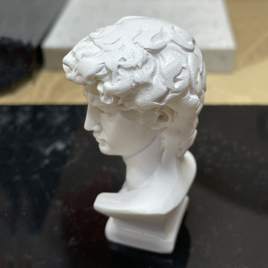 Miniescultura David — vista 4