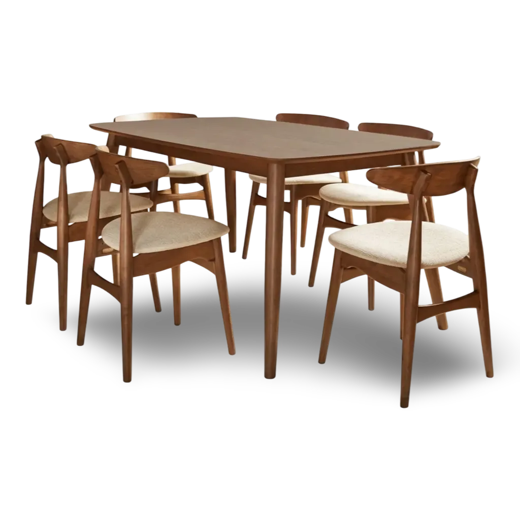 Juego de Comedor Aurora - 6 sillas