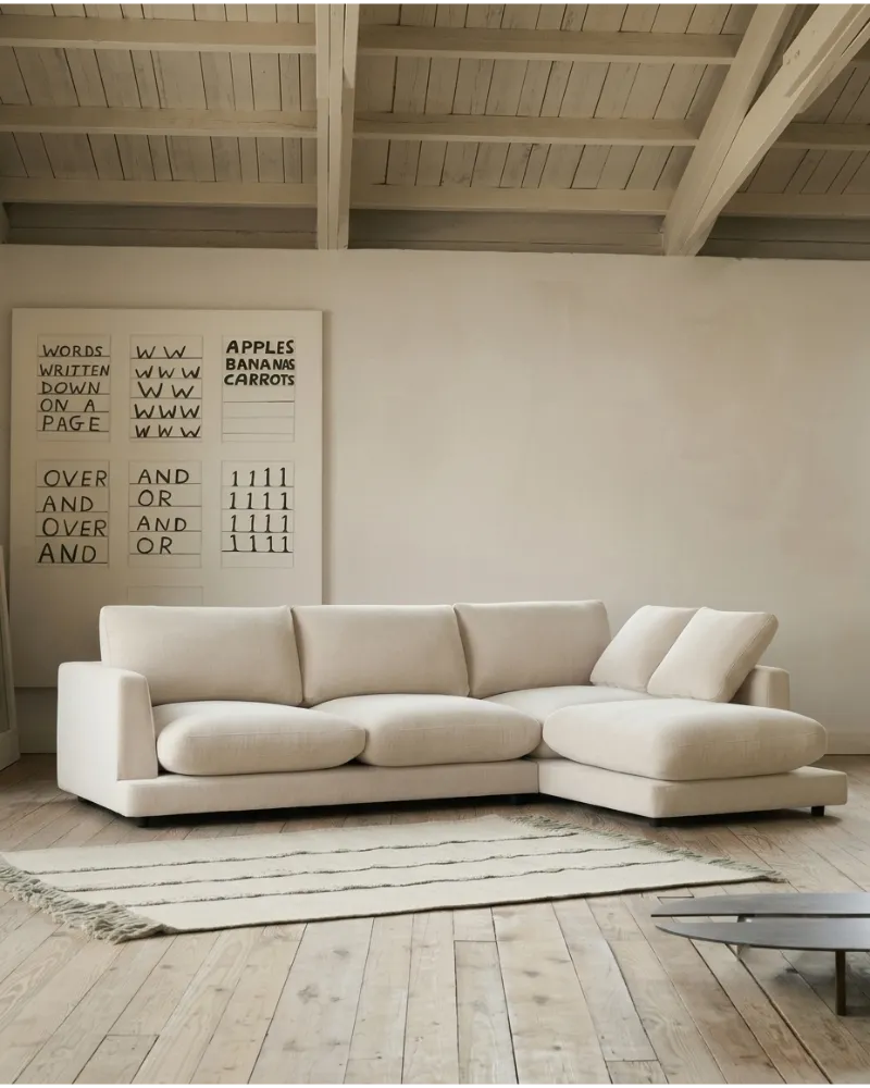 Sofás seccionales de diseño fabricados en Perú por Formas Home