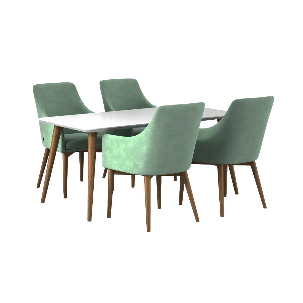 Comedor 4 Sillas Derco