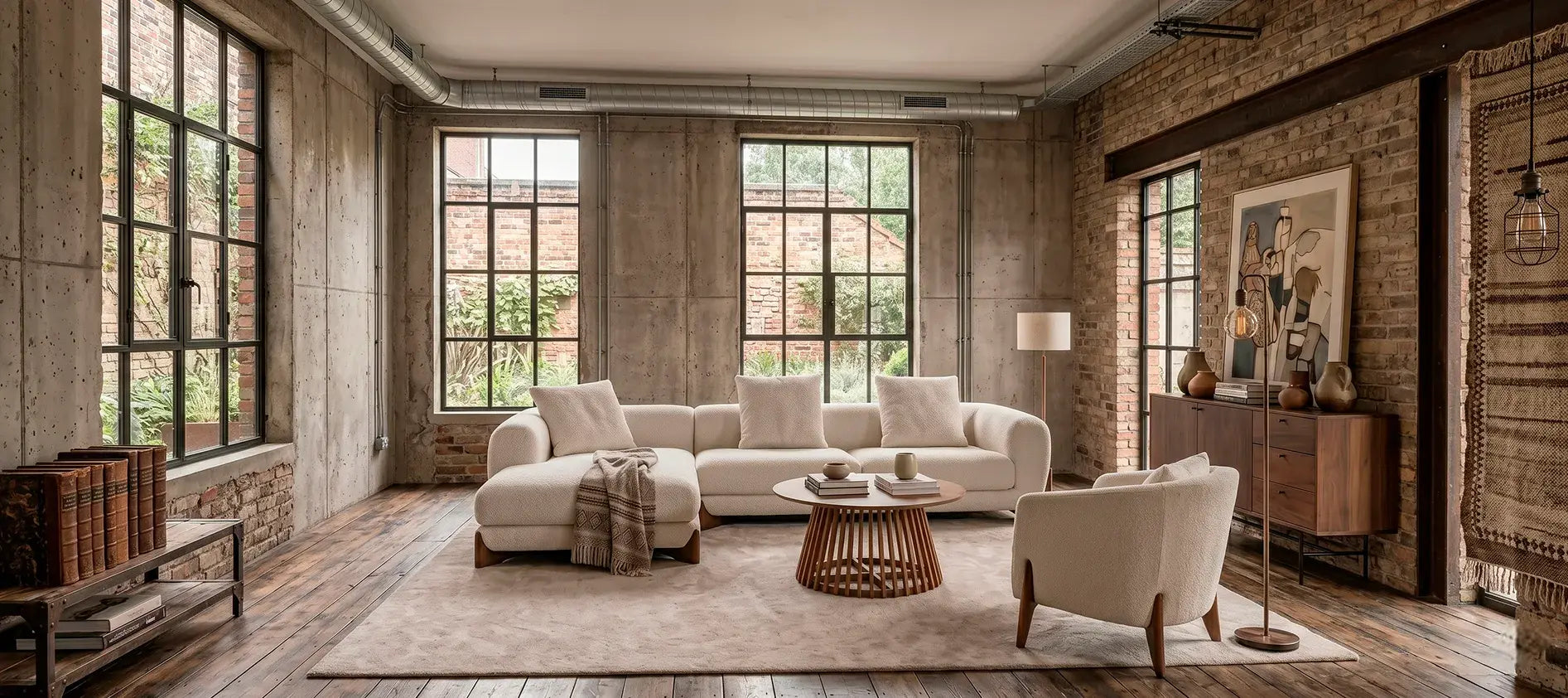 Colección Delia en tela bouclé — Formas Home