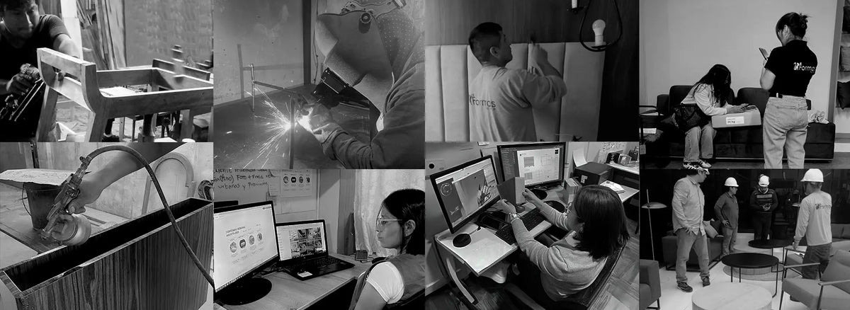 Taller y equipo de Formas Home