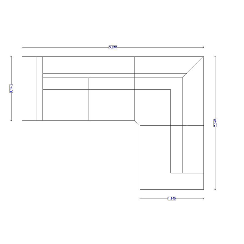 Seccional Amirai Abatible — vista 7