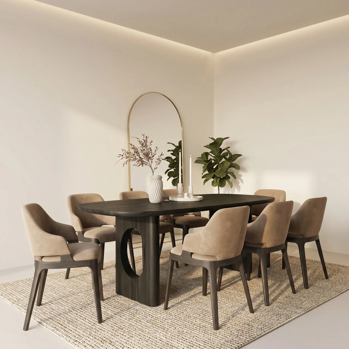 Mesa Manila Rectangular — vista 2