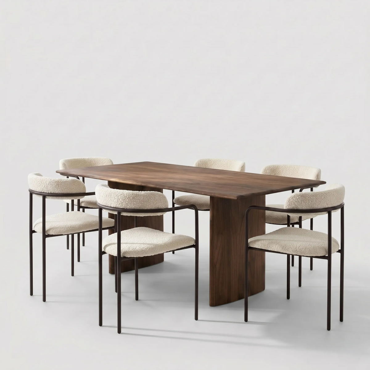 Juego de Comedor Truman de Madera Tornillo - 6 sillas — Formas Home