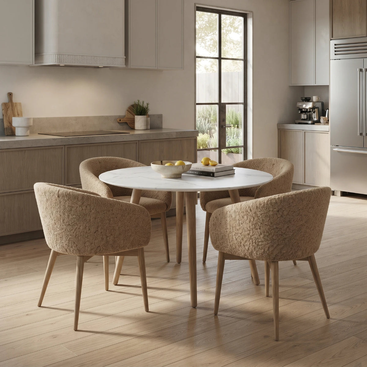 Juego de Comedor de 4 Sillas Merle