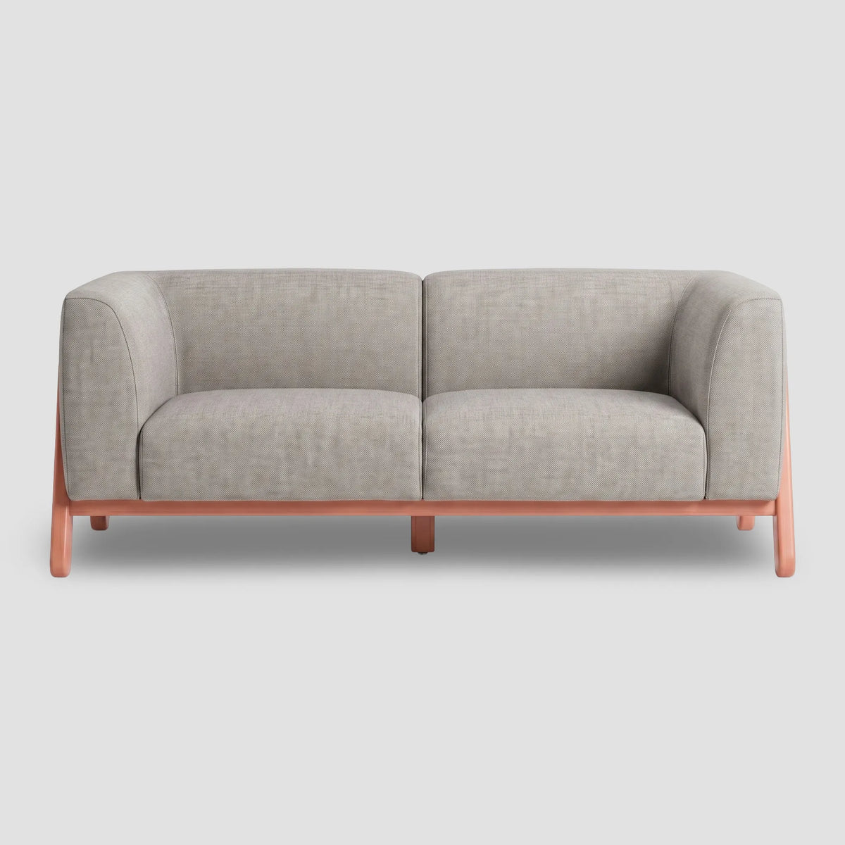 Sofá Geo Bouclé Beige — vista 6