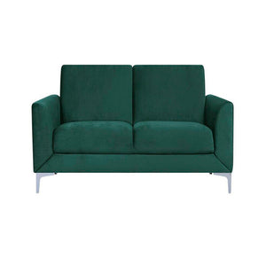 Sofá de 2 cuerpos Lokka verde — Formas Home